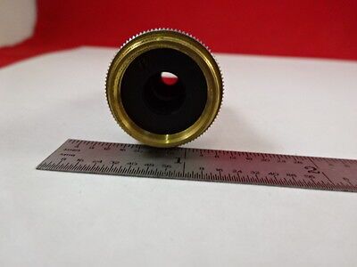 OBJECTIVE 40X VICKERS ENGLAND OPTICS MICROSCOPE PART AS PICTURED &J1-A-10