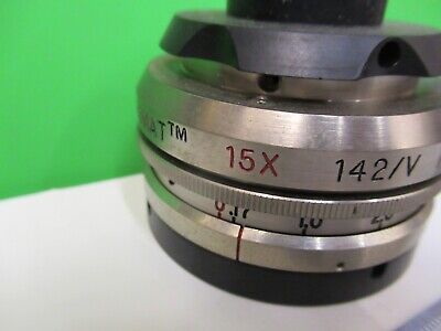 SPECTRA TECH REFLACHROMAT REFLECTIVE OBJECTIVE IMICROSCOPE PART AS PIC &15-A-27