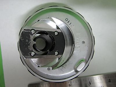 MICROSCOPE PART NOSEPIECE NIKON JAPAN AS IS OPTICS BIN#Q9-T-15