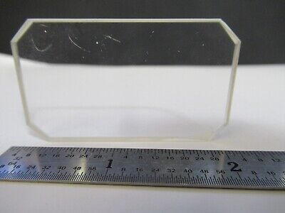 OPTICAL TRUNCATED GLASS BK7 WINDOW OPTICS AS PICTURED &W2-B-18