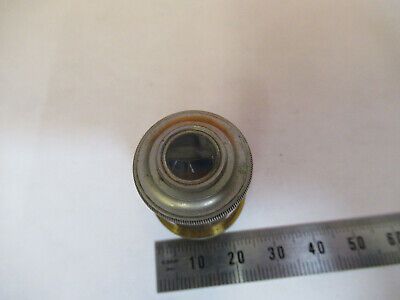 ANTIQUE CARL ZEISS BRASS POLARIZER OBJECTIVE MICROSCOPE PART AS PICTURED P9-A-44