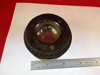 VINTAGE ANTIQUE BRASS OPTICAL LENS COLLIMATOR OPTICS AS IS B#U3-B-14