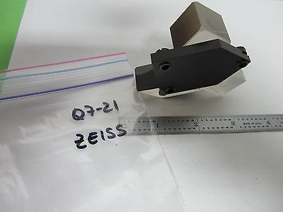 MICROSCOPE PART ZEISS GERMANY PRISM ASSEMBLY OPTICS AS IS BIN#Q7-21