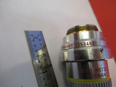 LEITZ 553459 DIC + INFINITY 10X OBJECTIVE MICROSCOPE OPTICS AS PICTURED #B1-A-62