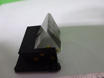 MICROSCOPE PART LEITZ GERMANY  MOUNTED PRISM OPTICS AS IS BIN#Y2-33