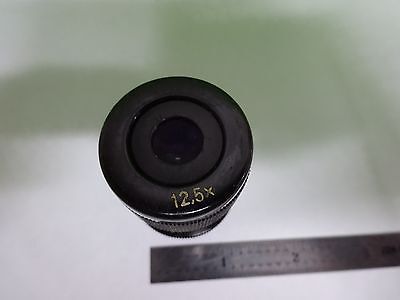 MICROSCOPE PART EYEPIECE 12.5X OPTICS #V3-B-23