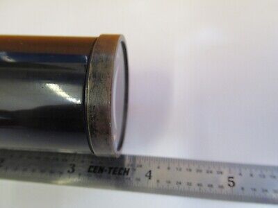 ANTIQUE BAUSCH LOMB 3.5X MAGNIFIER TUBUS OPTICS MICROSCOPE PART AS PIC &1E-C-99