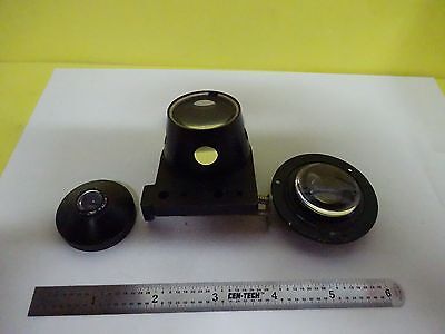 FOR PARTS MICROSCOPE PART LOT LENS ILLUMINATOR ?? OPTICS BIN#X5-19