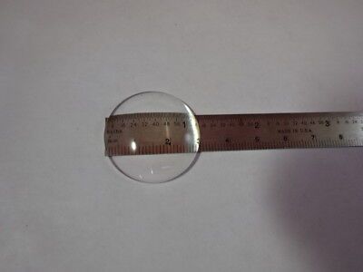 OPTICAL LENS CONVEX CONCAVE OPTICS AS IS #91-53