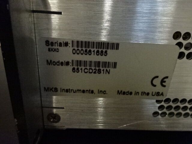 MKS 651 600 SERIES PRESSURE CONTROLLER MODULE HIGH END PROCESS CONTROL AS IS #78