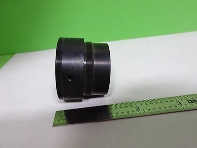 MICROSCOPE PART BRASS MOUNTED LENS from ZEISS GERMANY OPTICS AS IS BIN#Y5-64