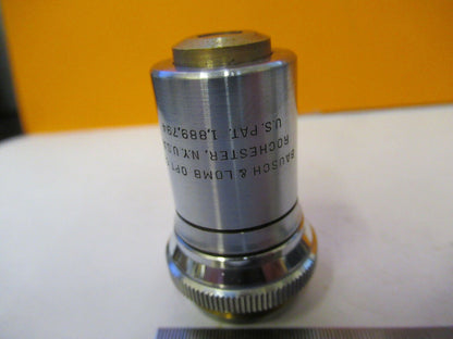 BAUSCH LOMB OBJECTIVE 10.25mm tubus 215mm MICROSCOPE PART AS PICTURED &F9-A-16