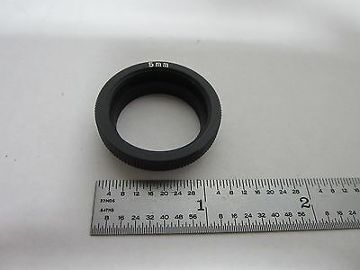 MICROSCOPE 5 mm COSMICAR PENTAX C-MOUNT TV CAMERA EXTENDER ADAPTER BIN#M9-14