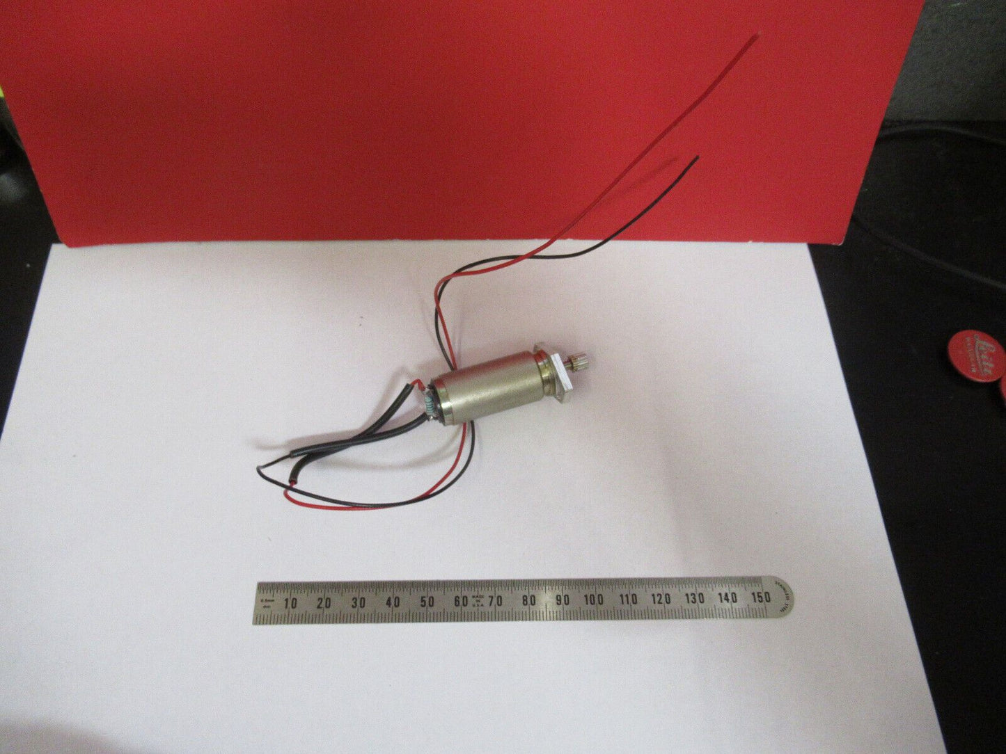 MINIMOTOR SWISS MICROSCOPE PART AS PICTURED #H9-B-48