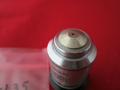 MICROSCOPE OBJECTIVE OPTICS OLYMPUS JAPAN 100X #2-135