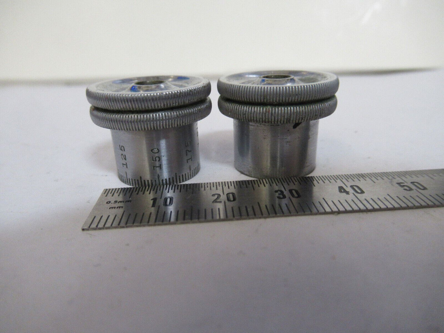 SPENCER AO SET of KNOBS SUB STAGE MICROSCOPE PART as pictured Z8-A-71