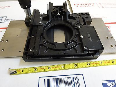 OLYMPUS MICROSCOPE STAGE TABLE PART &IL-3-D2