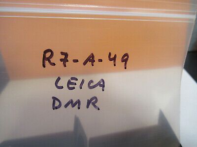 LEICA DMRB BRASS EYEPIECE OCULAR HOLDER PAIR MICROSCOPE PART AS PICTURED R7-A-49