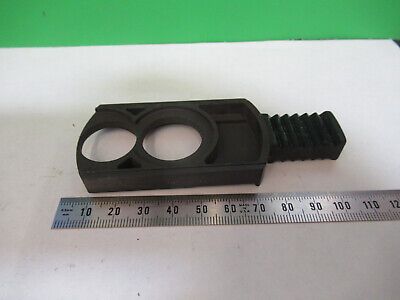 ZEISS EMPTY SLIDER FILTER HOLDER GERMANY MICROSCOPE PART AS PICTURED R7-B-26