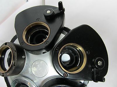 For parts MICROSCOPE NOSEPIECE NIKON + DIC ADAPTORS OPTICS AS IS BIN#A3-H-19