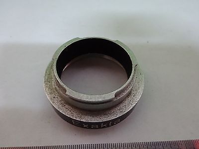 MICROSCOPE PART EXAKTA CAMERA ADAPTER OPTICS AS IS BIN#U3-A-15i