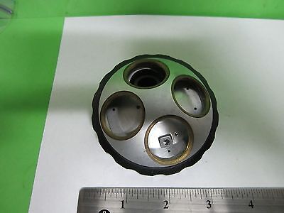 MICROSCOPE PART NOSEPIECE NIKON JAPAN AS IS OPTICS BIN#Q9-T-15