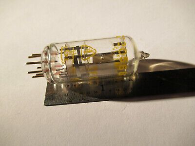 ANTIQUE QUARTZ RADIO CRYSTAL NARVA GLASS HOLDER FREQUENCY CONTROL #F4-A-79