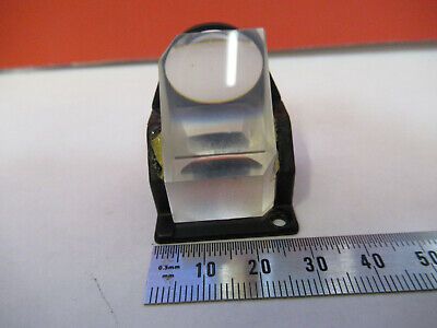 OPTICAL GLASS PRISM MICROSCOPE PART OPTICS AS PICTURED #82-A-15