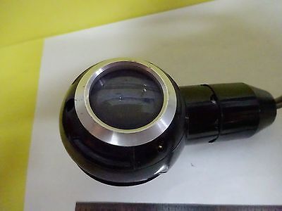 MICROSCOPE PART LAMP ILLUMINATOR + FILTER TESTED OK JAPAN OPTICS AS IS BIN#X4-01