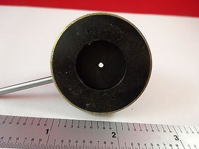 MICROSCOPE PART IRIS DIAPHRAGM   OPTICS #K9-B-25