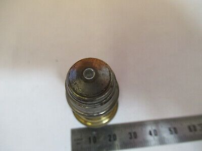 ANTIQUE ERNST LEITZ "6" BRASS OBJECTIVE MICROSCOPE PART AS PICTURED R7-A-57