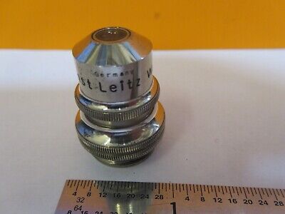 ANTIQUE ERNST LEITZ WETZLAR 14mm OBJECTIVE MICROSCOPE PART AS PICTURED &A3-B-75