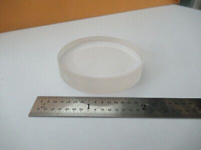 OPTICAL FLAT FUSED SILICA 2" DIAMETER LASER OPTICS AS PICTURED &F5-A-09