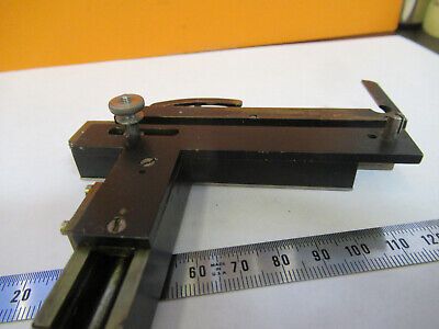 ANTIQUE RARE KREMP WETZLAR STAGE XY CLIPS MICROSCOPE PART AS PICTURED #P4-B-60