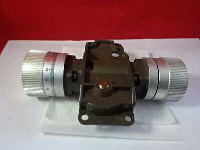 MICROSCOPE PART 020-441.031-005 KNOBS MECHANISM LEITZ GERMANY AS PICTURED &95-41