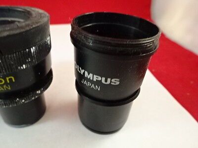 FOR PARTS MICROSCOPE PART LOT EYEPIECES OCULAR OPTICS AS IS BIN#T1-B-08