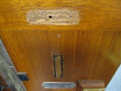 CARL ZEISS EMPTY WOOD CABINET 1800's MICROSCOPE PART AS PICTURED #TB-5