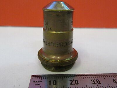 ANTIQUE BRASS SPENCER OBJECTIVE 16mm LENS MICROSCOPE PART AS PICTURED &F6-B-122