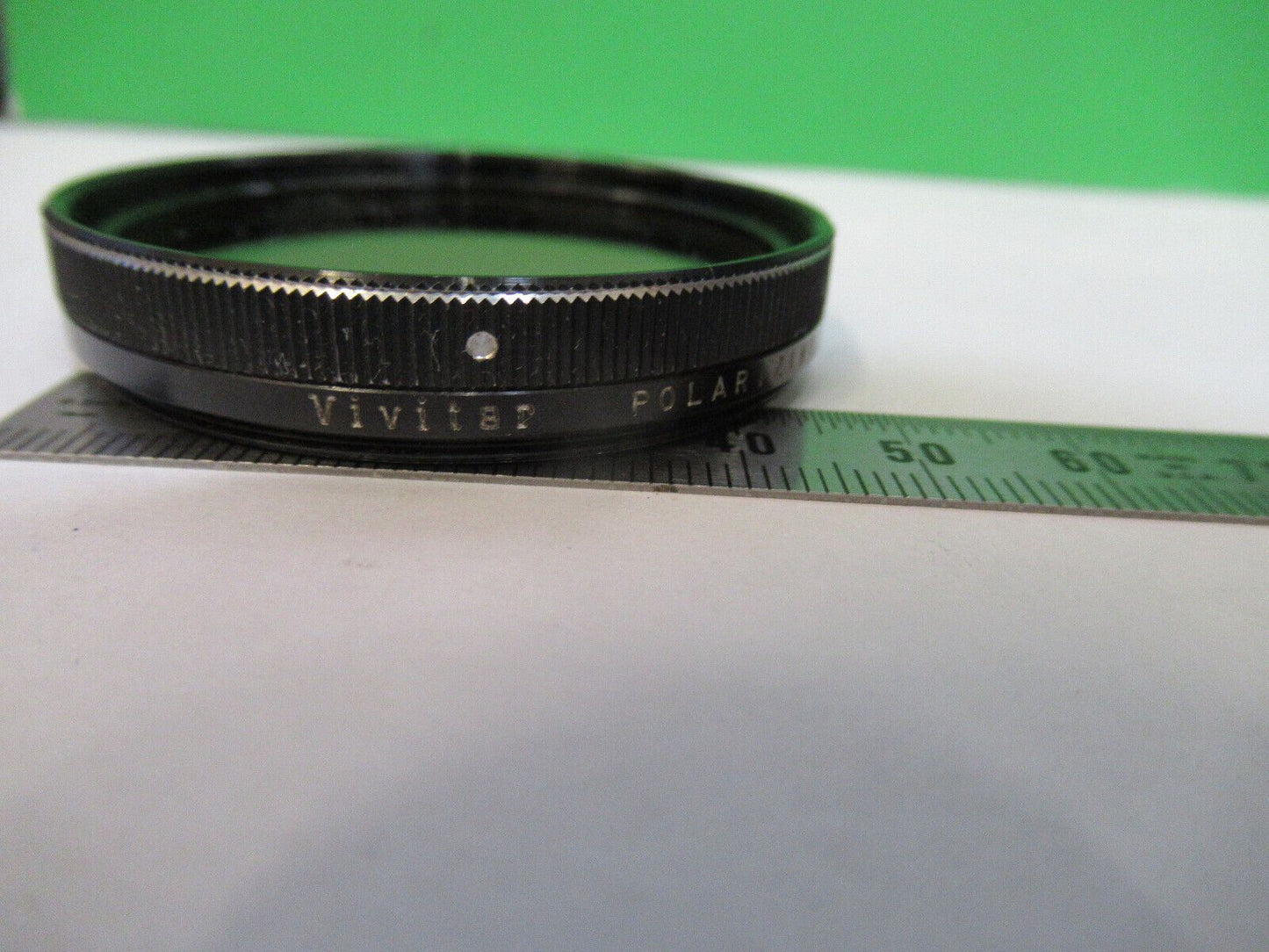 POLARIZER POL LENS VIVITAR FILTER 49mm OPTICS CAMERA  AS PICTURED &R2-A-96