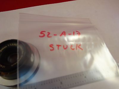 LENS SCHNEIDER KREUZNACH COMPONON CAMERA LENS MICROSCOPE OPTICS [stuck] &52-A-17