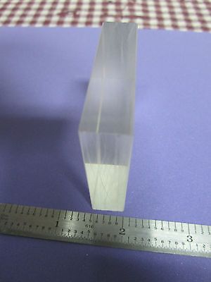 OPTICAL GLASS BLOCK 2 by 1/2 inches  OPTICS