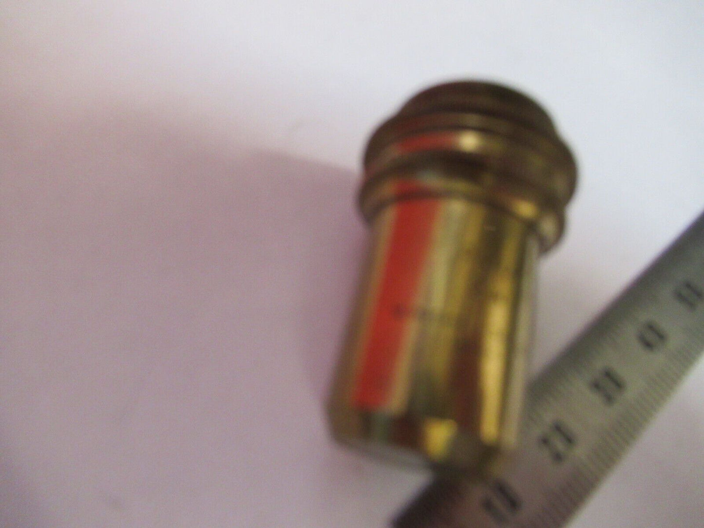 ANTIQUE  BRASS WATSON LONDON OBJECTIVE 2 in MICROSCOPE PART AS PICTURED G4-A-107