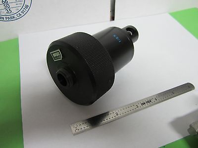 MICROSCOPE PART 1/2X LENS +BEAM SPLITTER ??? OPTICS BIN#F3-59