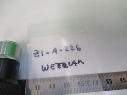 WETZLAR OBJECTIVE 45X LENS OPTICS  MICROSCOPE PART AS PICTURED &Z1-A-226