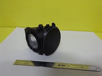 MICROSCOPE PART LEITZ GERMANY MIRROR ILLUMINATOR OPTICS AS IS BIN#17-D-03