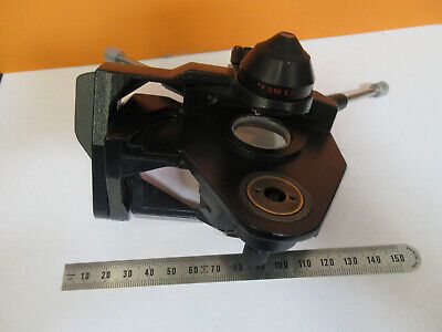 LEICA GERMANY DMRB 501165 POL CONDENSER MICROSCOPE PART AS PICTURED &P6-A-50