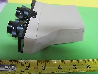 MICROSCOPE PART OLYMPUS JAPAN HEAD WITHOUT EYEPIECES OPTICS BIN#41