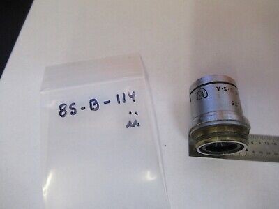 AO CAT 1019 OBJECTIVE 10X AMERICAN MICROSCOPE PART OPTICS AS PICTURED &85-B-114