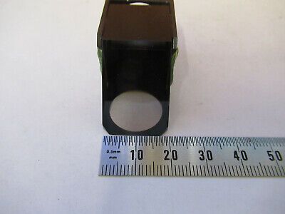 GLASS OPTICAL PRISM OPTICS MICROSCOPE PART AS PICTURED P9-A-70