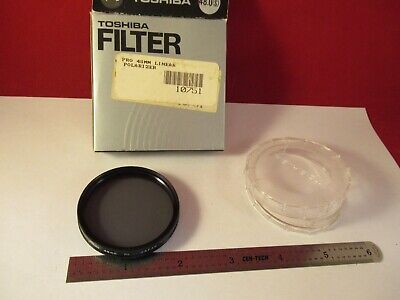 OPTICAL TOSHIBA POLARIZER LENS FILTER 48mm OPTICS AS PICTURED &1E-B-65